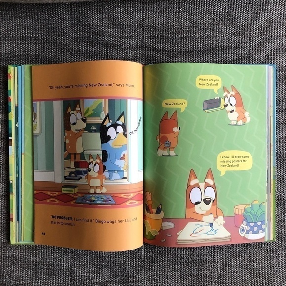 Moose Bluey 5 Minute Stories Hardcover Book Bedtime Kids Baby Book - Picture 12 of 12